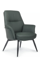 Кресло RV DESIGN Batisto-ST (C2018) кожа зеленая